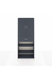Arges Dolap 5 Raflı Tek Çekmeceli 2 Kapaklı 88x30x221 - S30M179V5A