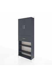 Arges Dolap 5 Raflı Tek Çekmeceli 2 Kapaklı 88x30x221 - S30M179V5A