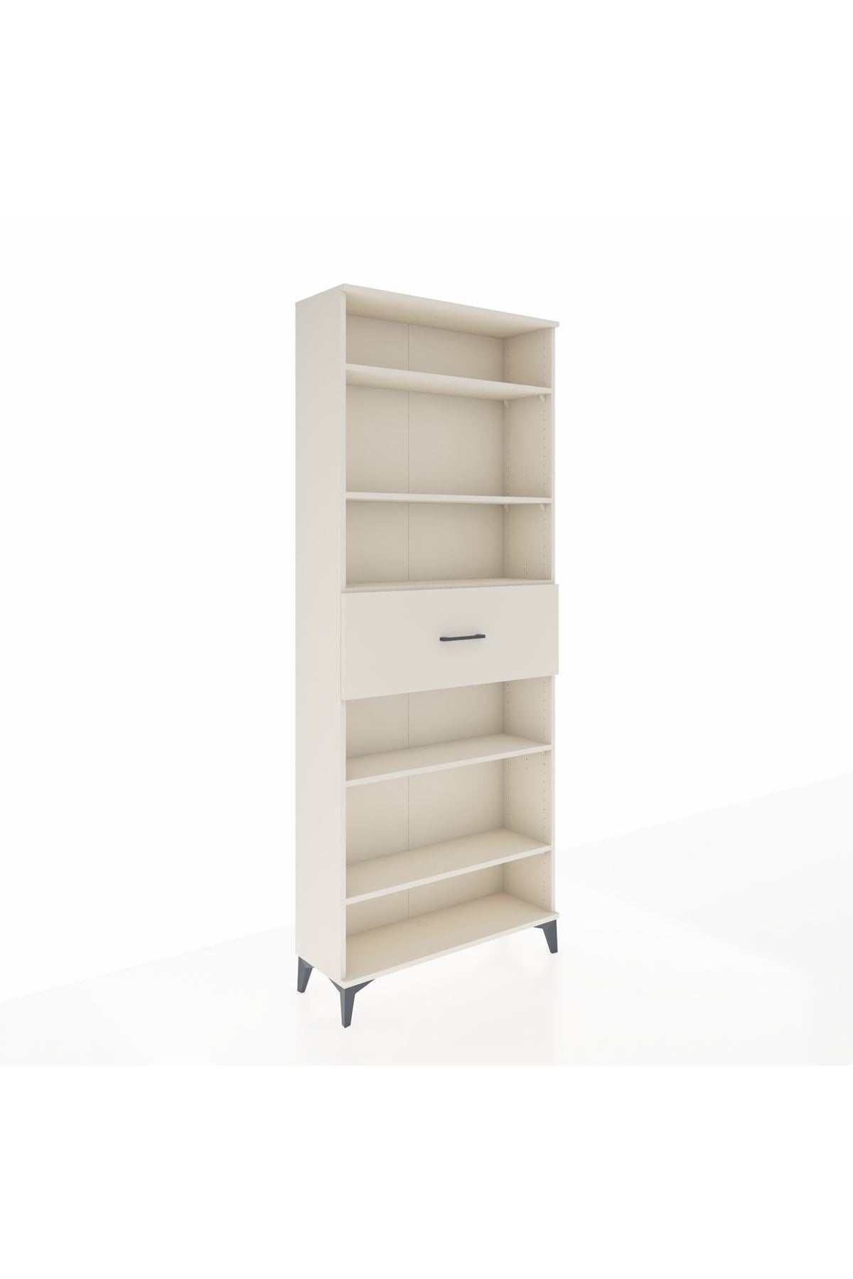 Arges Dolap 5 Raflı Tek Çekmeceli 88x30x221 - S30M181V1A