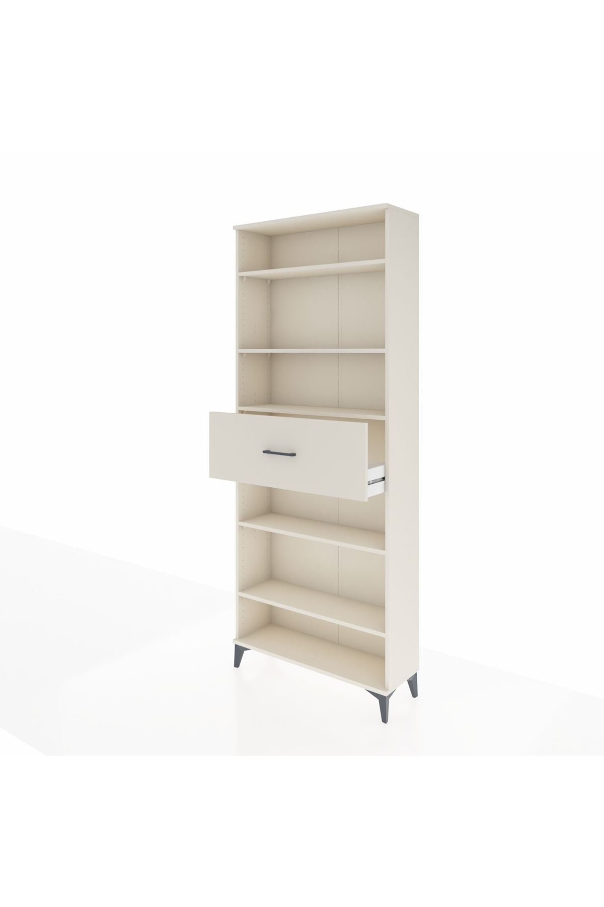 Arges Dolap 5 Raflı Tek Çekmeceli 88x30x221 - S30M181V1A