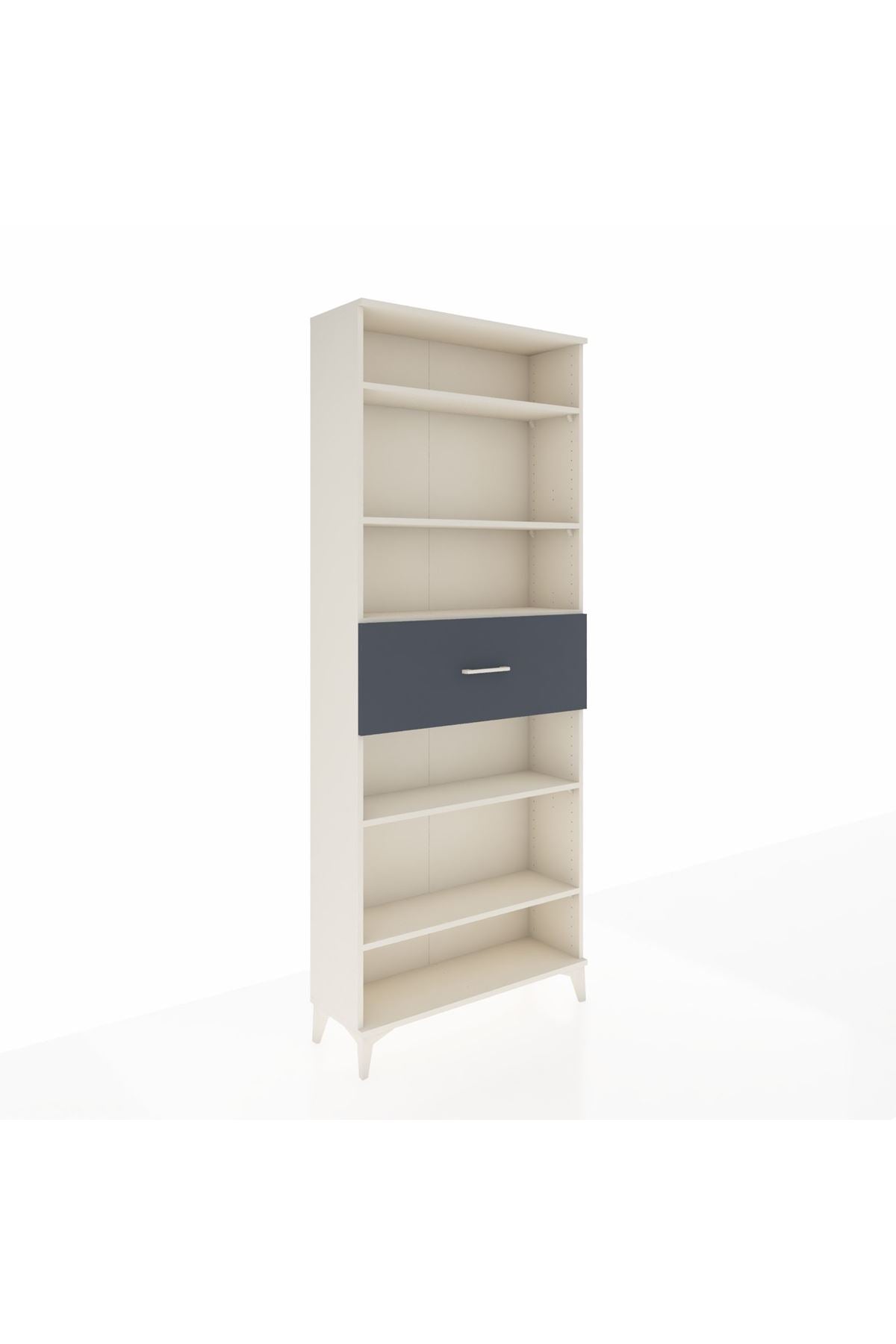 Arges Dolap 5 Raflı Tek Çekmeceli 88x30x221 - S30M181V2A