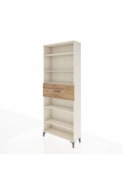Arges Dolap 5 Raflı Tek Çekmeceli 88x30x221 - S30M181V3A