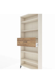 Arges Dolap 5 Raflı Tek Çekmeceli 88x30x221 - S30M181V3A