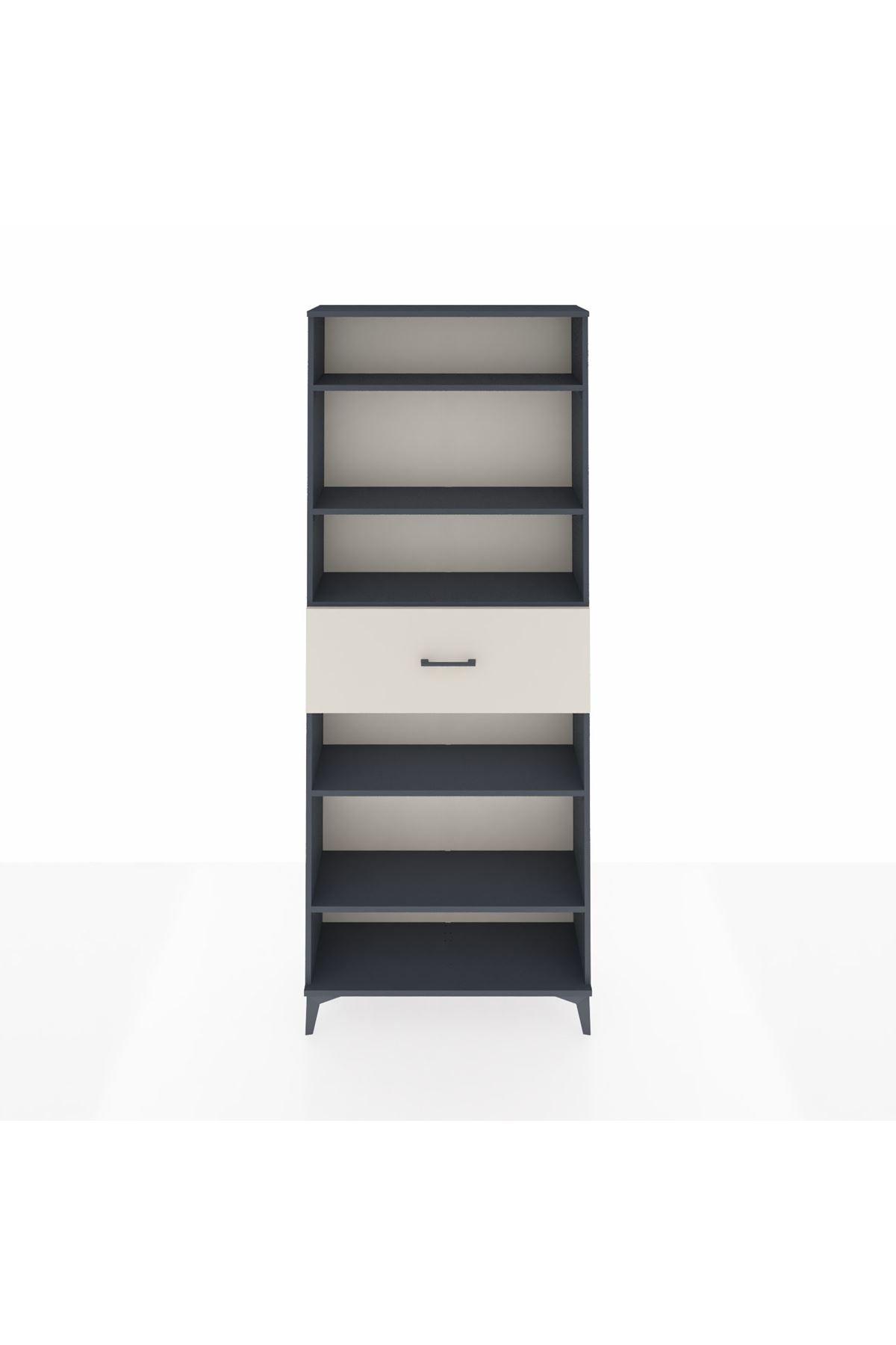 Arges Dolap 5 Raflı Tek Çekmeceli 88x30x221 - S30M181V4A