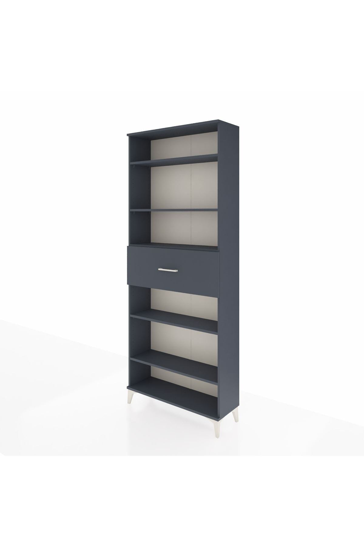 Arges Dolap 5 Raflı Tek Çekmeceli 88x30x221 - S30M181V5A
