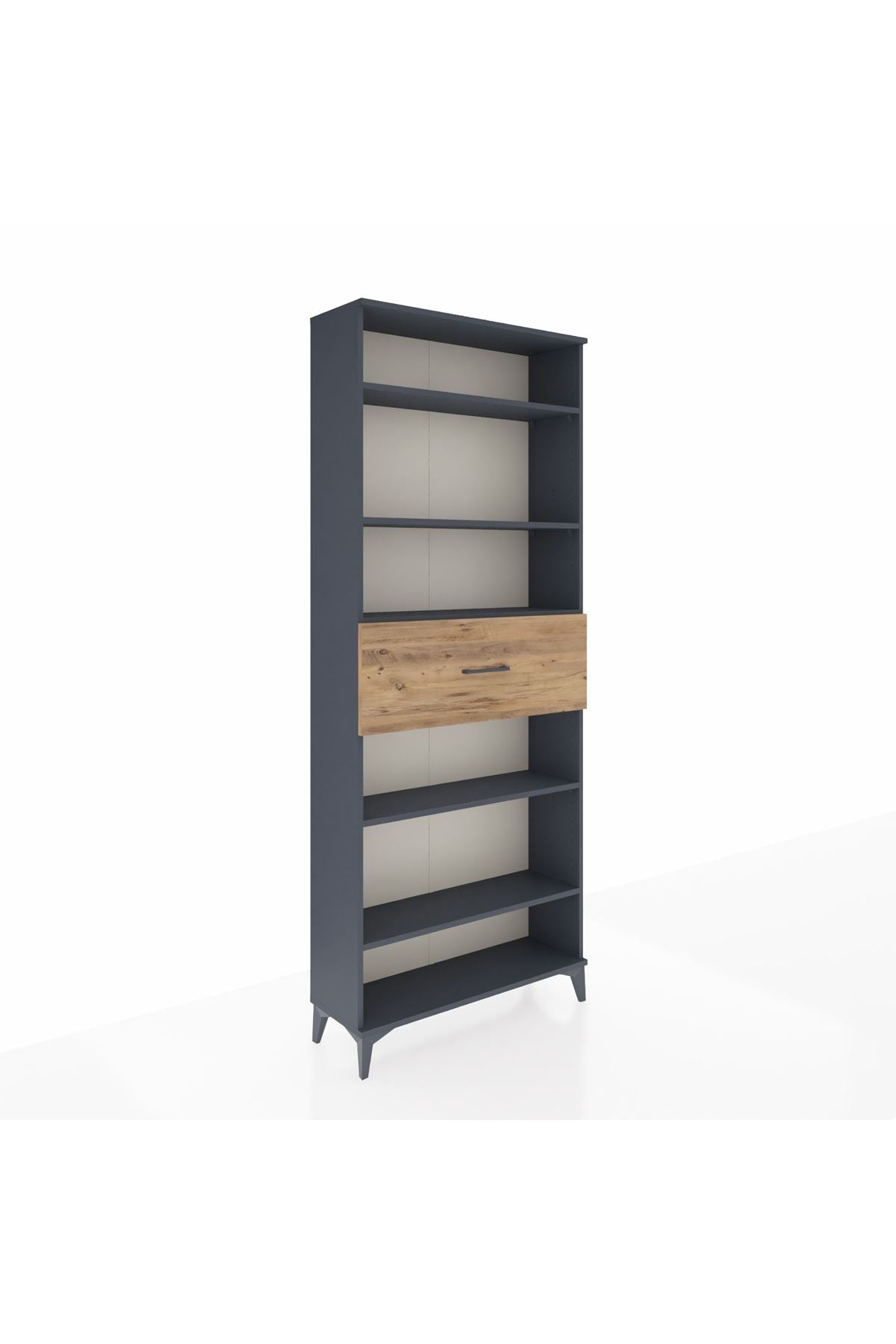 Arges Dolap 5 Raflı Tek Çekmeceli 88x30x221 - S30M181V6A