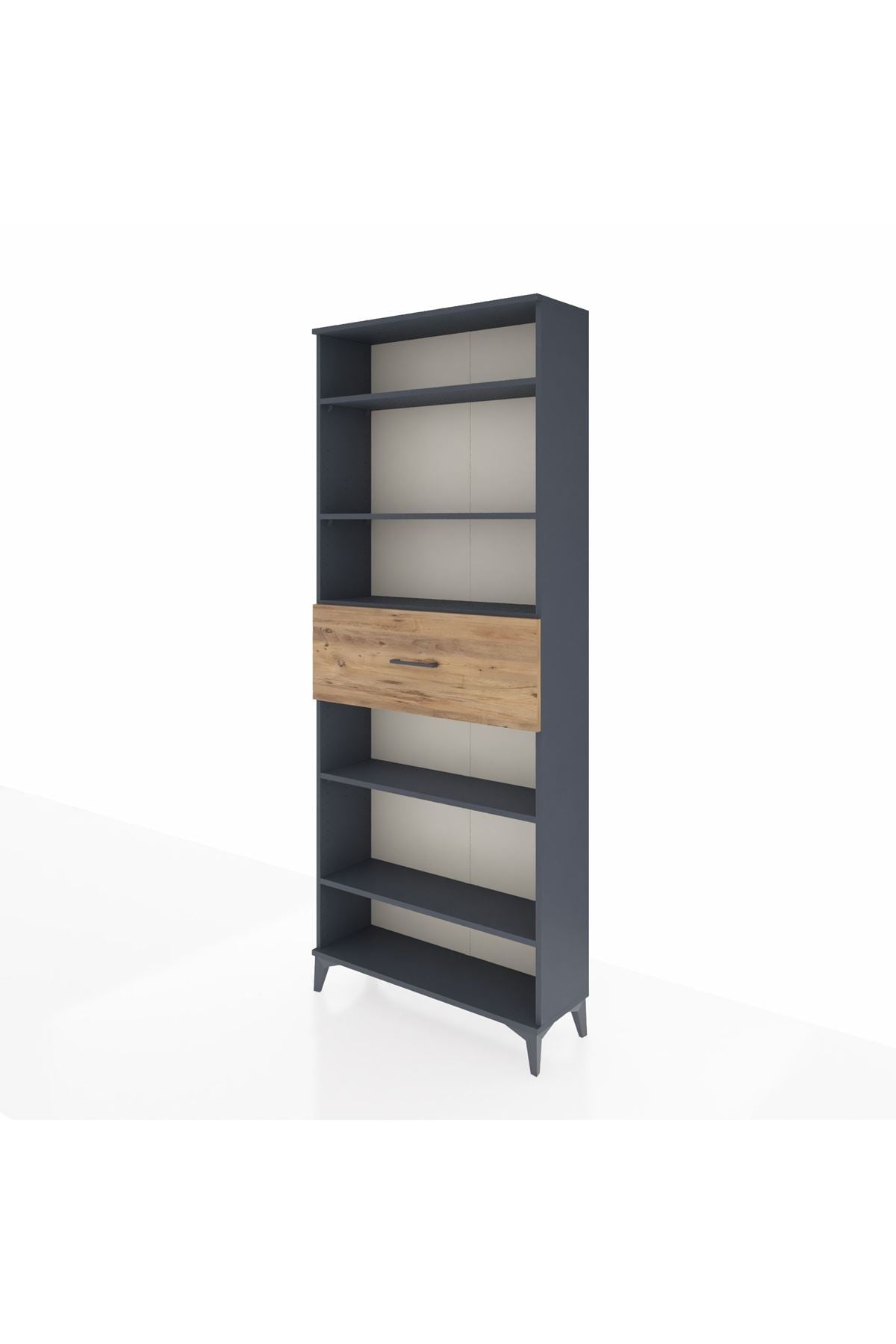 Arges Dolap 5 Raflı Tek Çekmeceli 88x30x221 - S30M181V6A