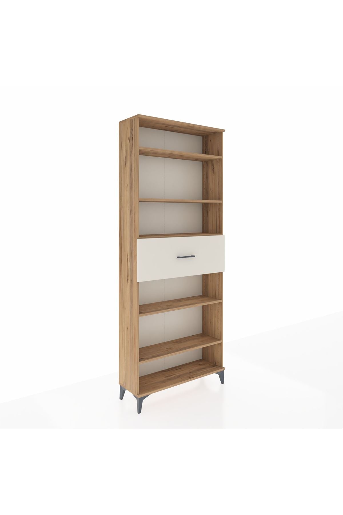 Arges Dolap 5 Raflı Tek Çekmeceli 88x30x221 - S30M181V7A