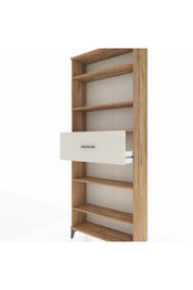 Arges Dolap 5 Raflı Tek Çekmeceli 88x30x221 - S30M181V7A