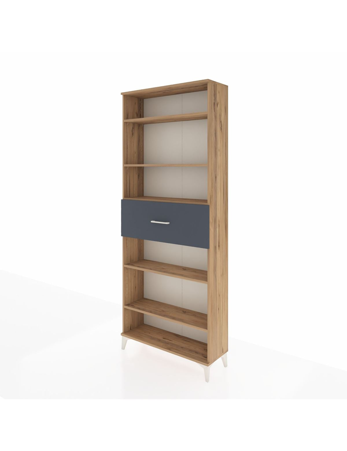 Arges Dolap 5 Raflı Tek Çekmeceli 88x30x221 - S30M181V8A