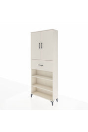Arges Dolap 5 Raflı Tek Çekmeceli 2 Kapaklı 88x30x221 - S30M183V1A