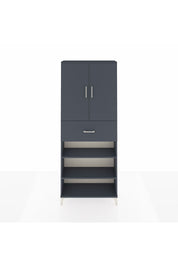 Arges Dolap 5 Raflı Tek Çekmeceli 2 Kapaklı 88x30x221 - S30M183V5A