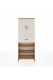 Arges Dolap 5 Raflı Tek Çekmeceli 2 Kapaklı 88x30x221 - S30M183V7A
