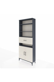 Arges Dolap 5 Raflı Tek Çekmeceli 2 Kapaklı 88x30x221 - S30M184V4A