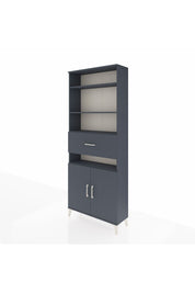 Arges Dolap 5 Raflı Tek Çekmeceli 2 Kapaklı 88x30x221 - S30M184V5A