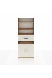 Arges Dolap 5 Raflı Tek Çekmeceli 2 Kapaklı 88x30x221 - S30M184V7A