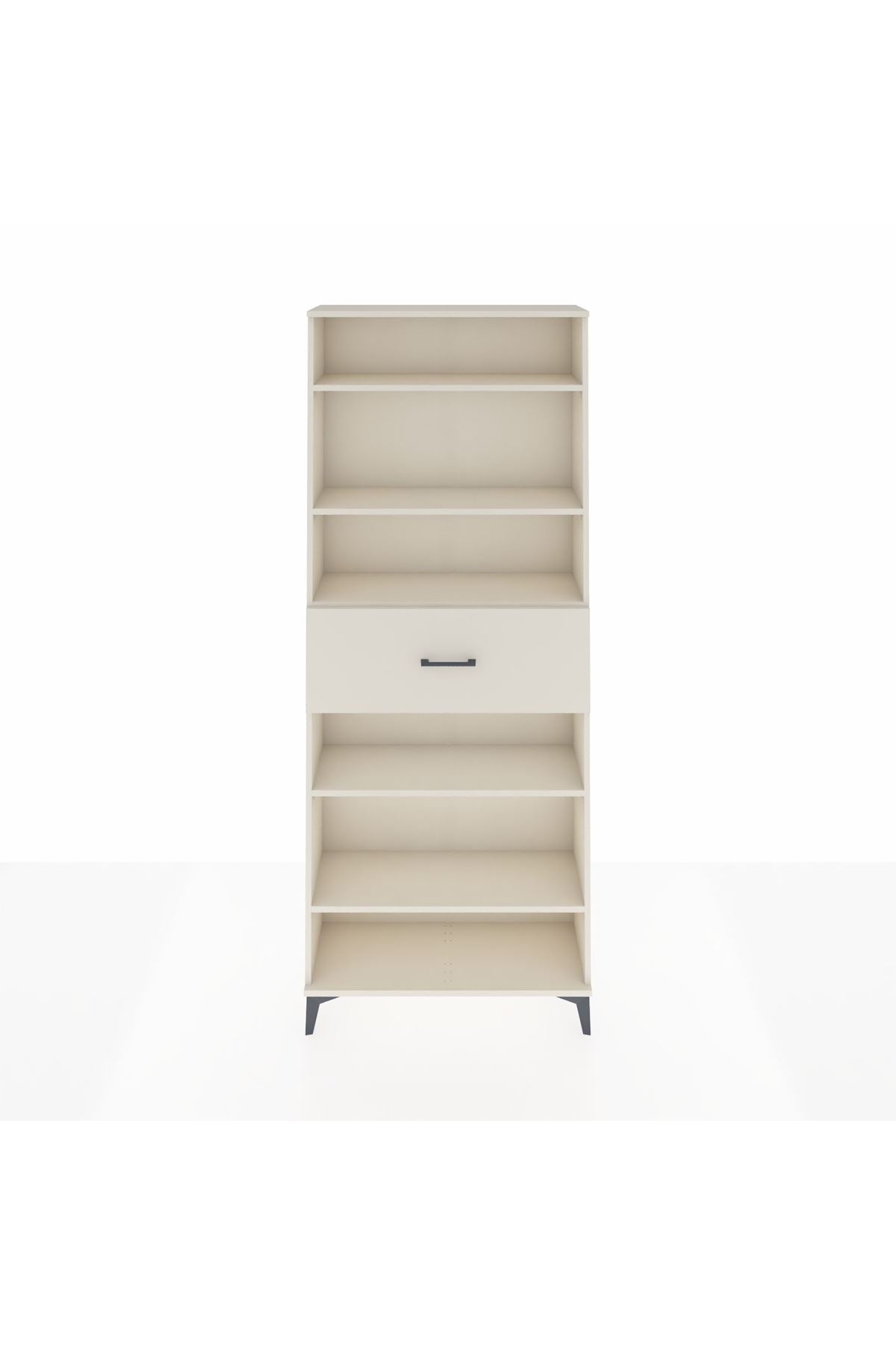 Arges Dolap 5 Raflı Tek Çekmeceli 88x30x221 - S30M185V1A