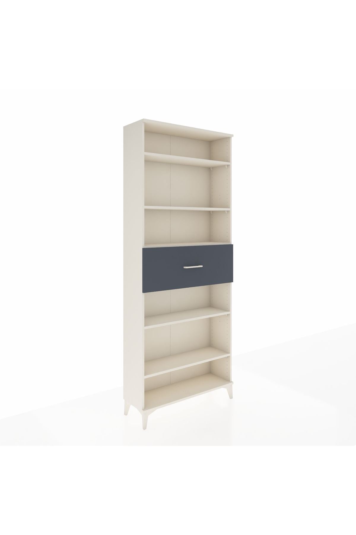 Arges Dolap 5 Raflı Tek Çekmeceli 88x30x221 - S30M185V2A