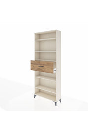 Arges Dolap 5 Raflı Tek Çekmeceli 88x30x221 - S30M185V3A