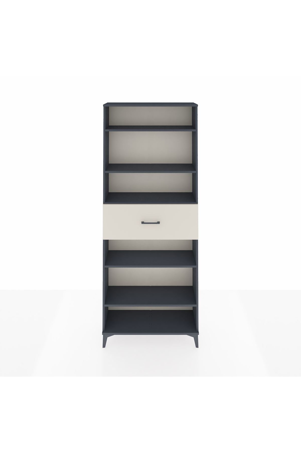 Arges Dolap 5 Raflı Tek Çekmeceli 88x30x221 - S30M185V4A