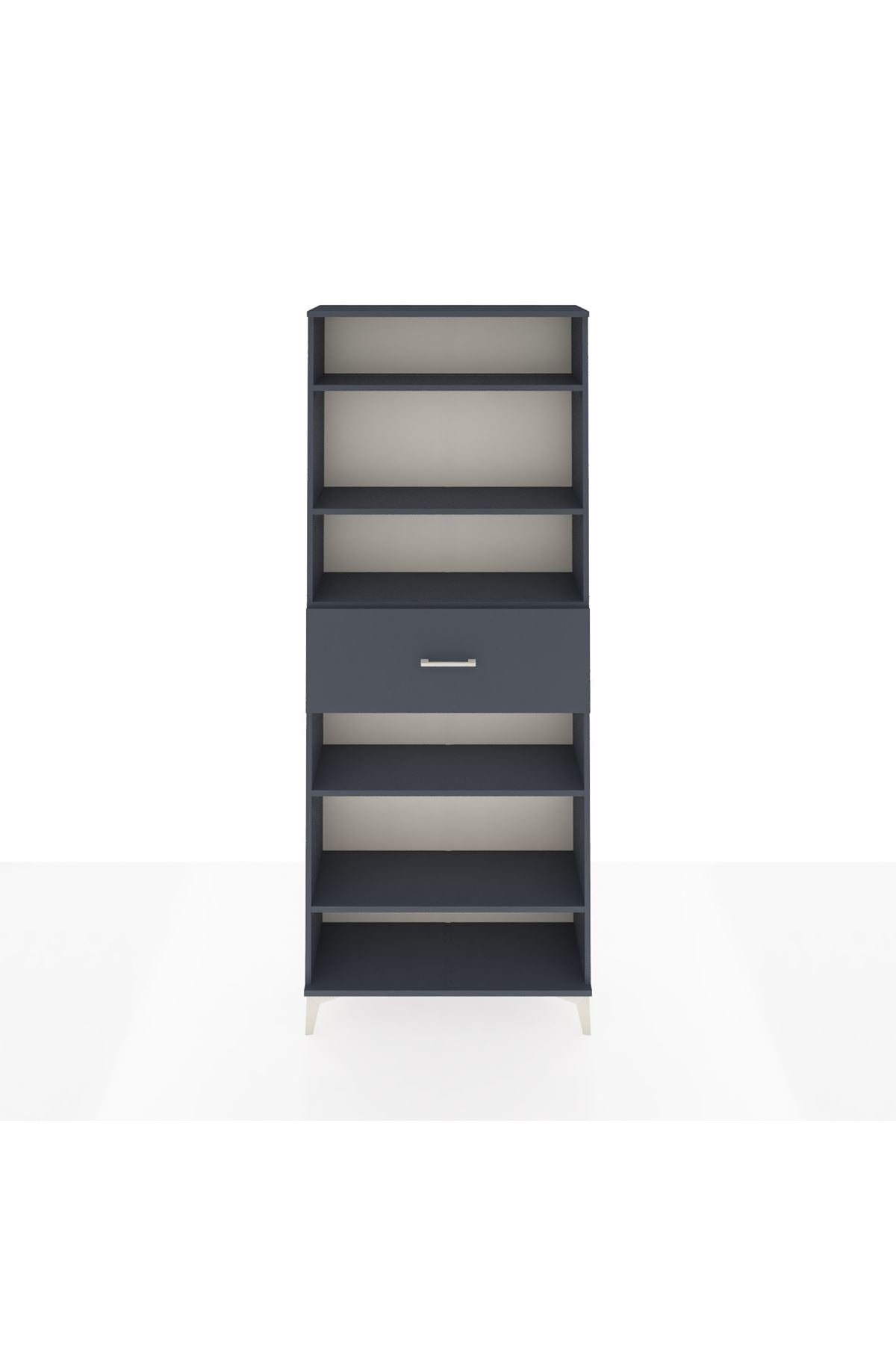 Arges Dolap 5 Raflı Tek Çekmeceli 88x30x221 - S30M185V5A