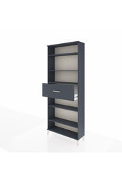 Arges Dolap 5 Raflı Tek Çekmeceli 88x30x221 - S30M185V5A