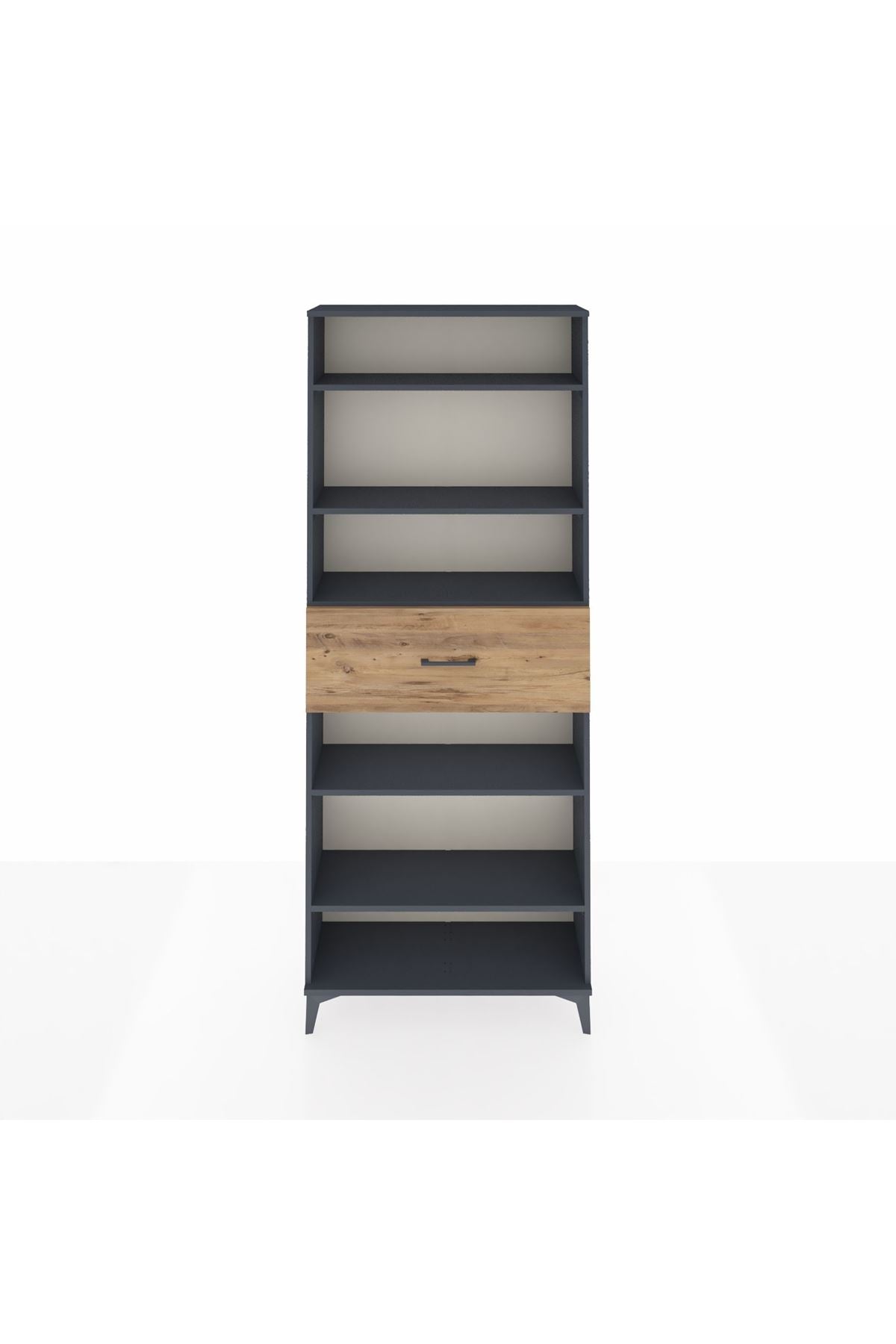 Arges Dolap 5 Raflı Tek Çekmeceli 88x30x221 - S30M185V6A