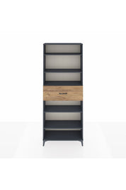 Arges Dolap 5 Raflı Tek Çekmeceli 88x30x221 - S30M185V6A
