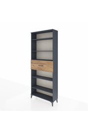 Arges Dolap 5 Raflı Tek Çekmeceli 88x30x221 - S30M185V6A