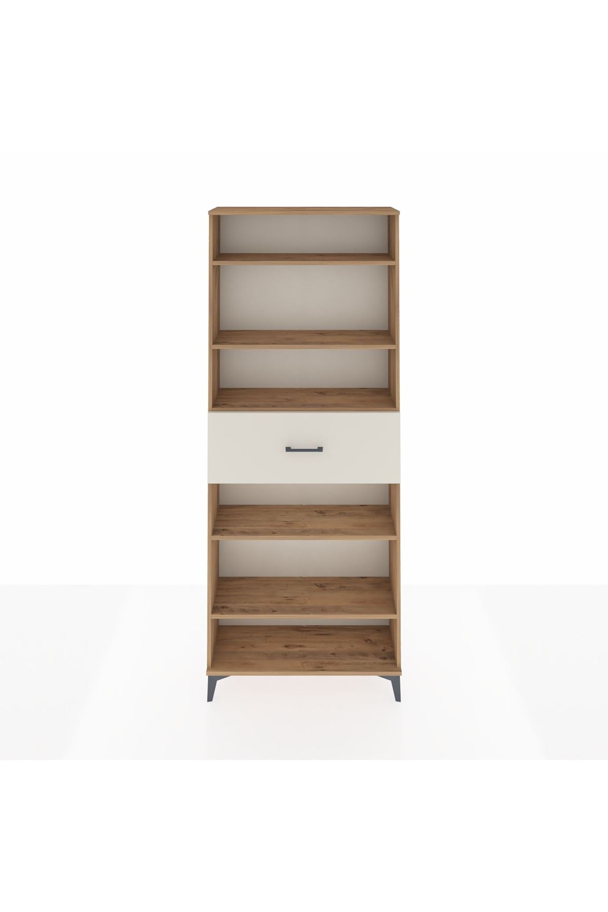 Arges Dolap 5 Raflı Tek Çekmeceli 88x30x221 - S30M185V7A