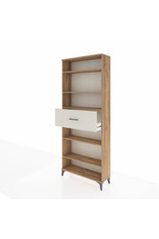 Arges Dolap 5 Raflı Tek Çekmeceli 88x30x221 - S30M185V7A