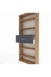 Arges Dolap 5 Raflı Tek Çekmeceli 88x30x221 - S30M185V8A