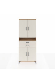 Arges Dolap 5 Raflı 2 Çekmeceli 4 Kapaklı 88x30x221 - S30M186V7A
