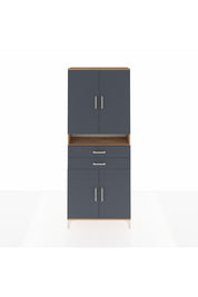 Arges Dolap 5 Raflı 2 Çekmeceli 4 Kapaklı 88x30x221 - S30M186V8A