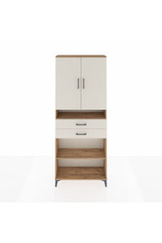 Arges Dolap 5 Raflı 2 Çekmeceli 2 Kapaklı 88x30x221 - S30M187V7A