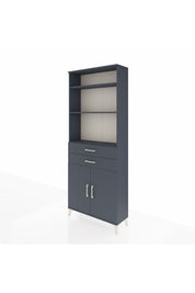 Arges Dolap 4 Raflı 2 Çekmeceli 2 Kapaklı 88x30x221 - S30M188V5A
