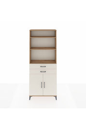 Arges Dolap 4 Raflı 2 Çekmeceli 2 Kapaklı 88x30x221 - S30M188V7A