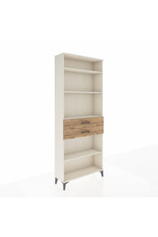 Arges Dolap 4 Raflı 2 Çekmeceli 88x30x221 - S30M189V3A