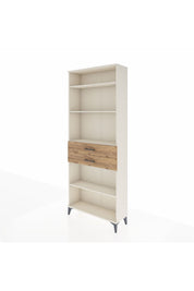 Arges Dolap 4 Raflı 2 Çekmeceli 88x30x221 - S30M189V3A