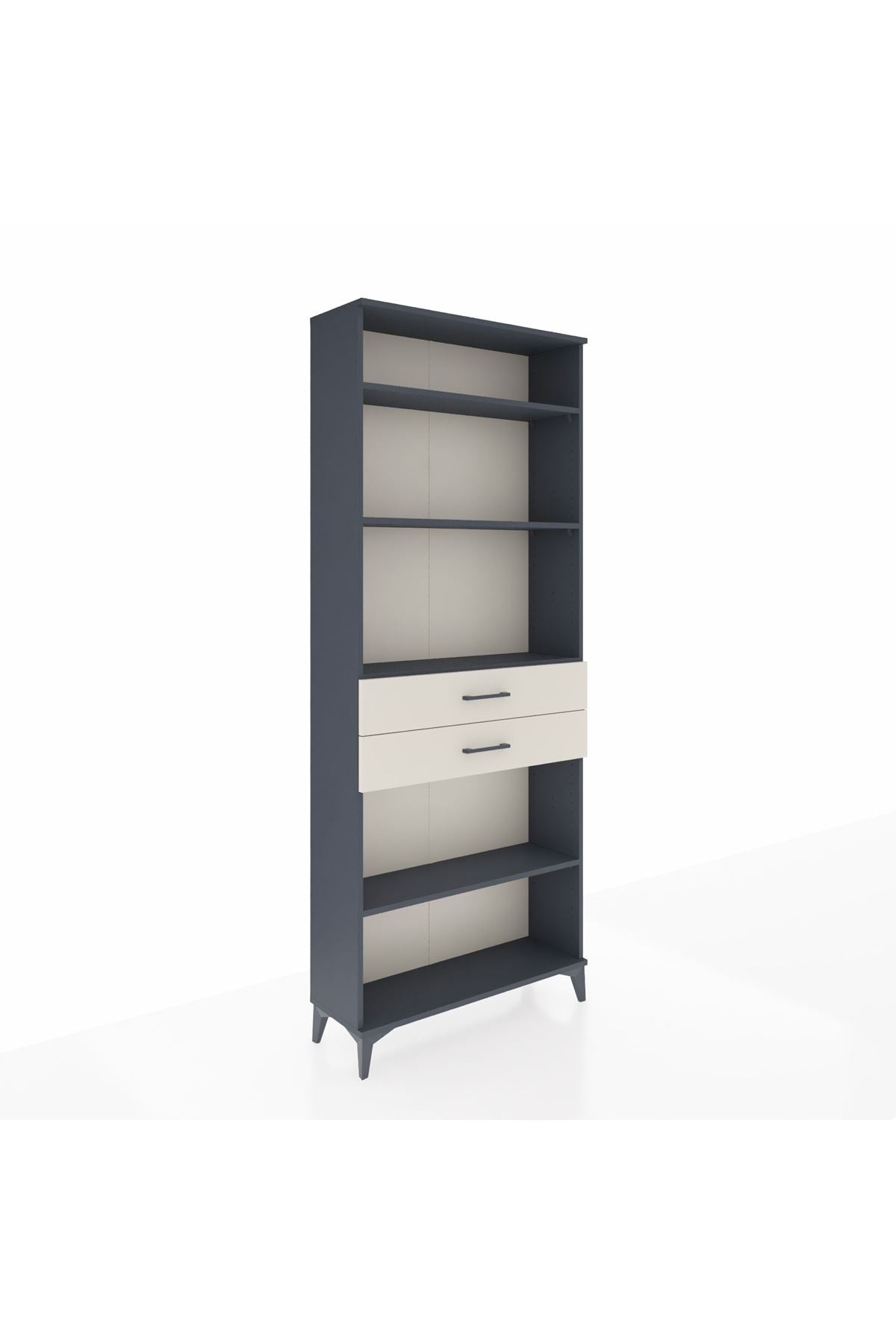 Arges Dolap 4 Raflı 2 Çekmeceli 88x30x221 - S30M189V4A