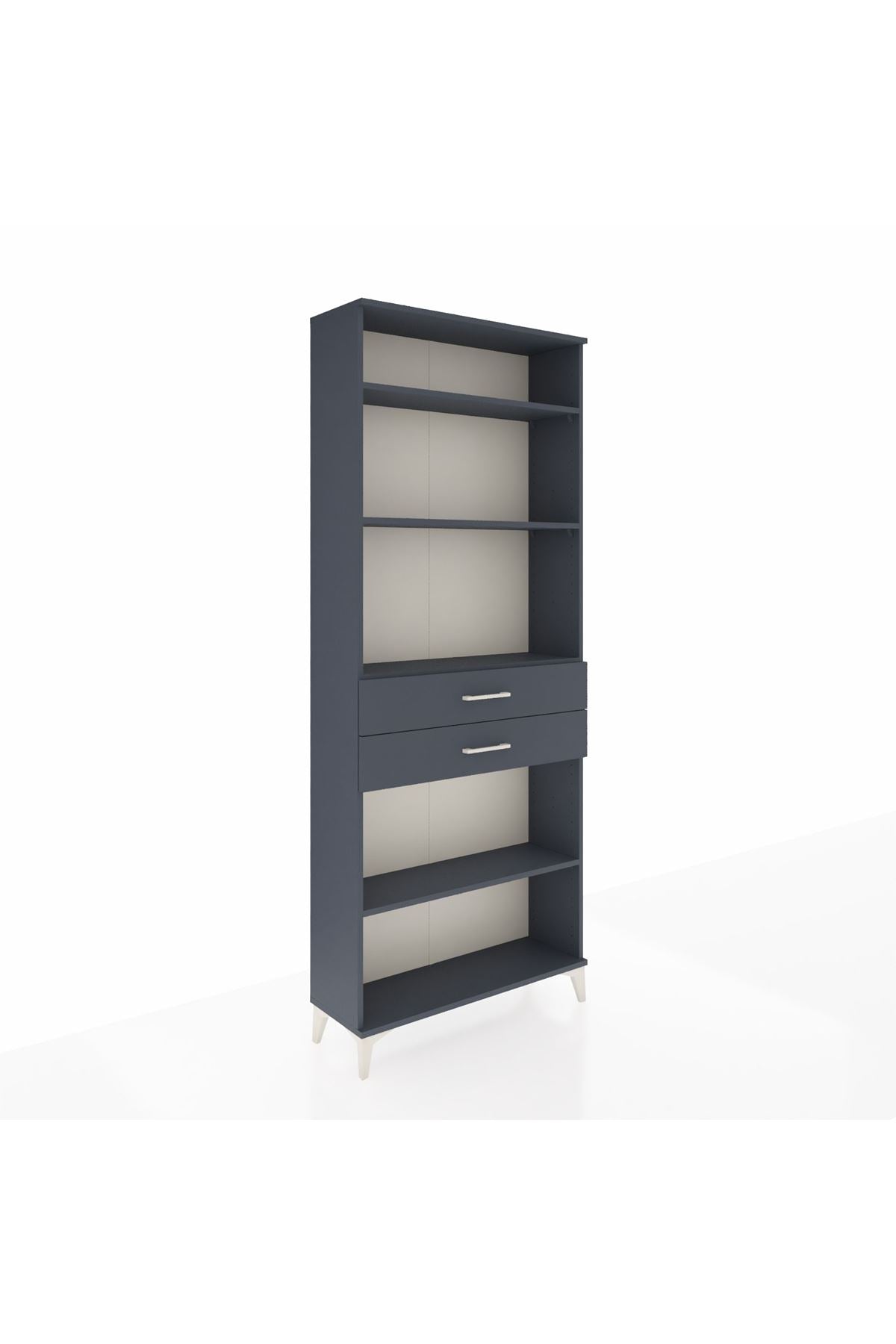 Arges Dolap 4 Raflı 2 Çekmeceli 88x30x221 - S30M189V5A