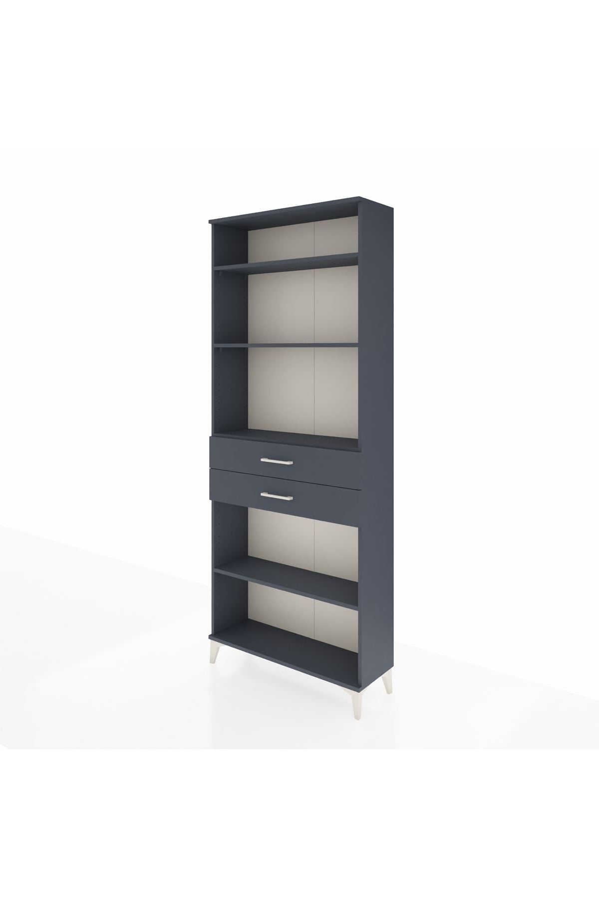 Arges Dolap 4 Raflı 2 Çekmeceli 88x30x221 - S30M189V5A