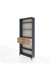Arges Dolap 4 Raflı 2 Çekmeceli 88x30x221 - S30M189V6A