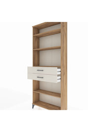 Arges Dolap 4 Raflı 2 Çekmeceli 88x30x221 - S30M189V7A