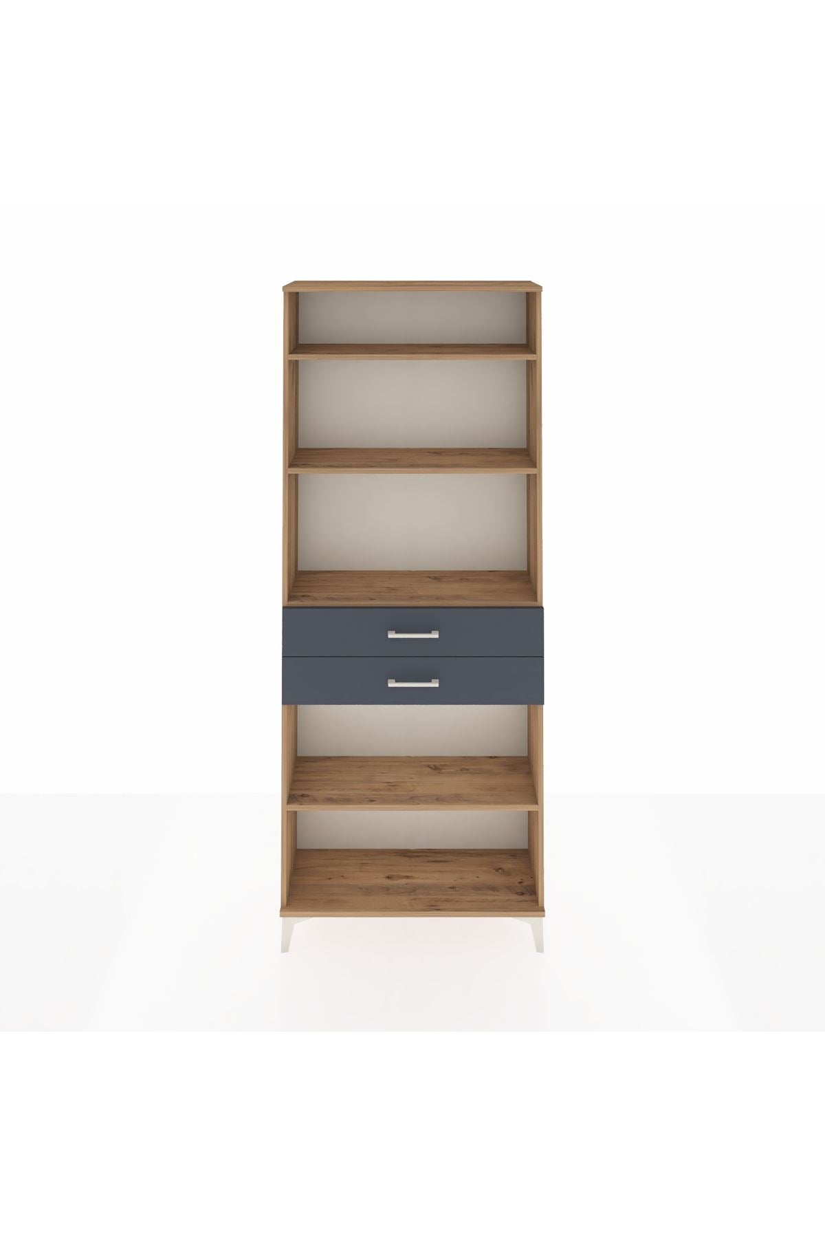 Arges Dolap 4 Raflı 2 Çekmeceli 88x30x221 - S30M189V8A