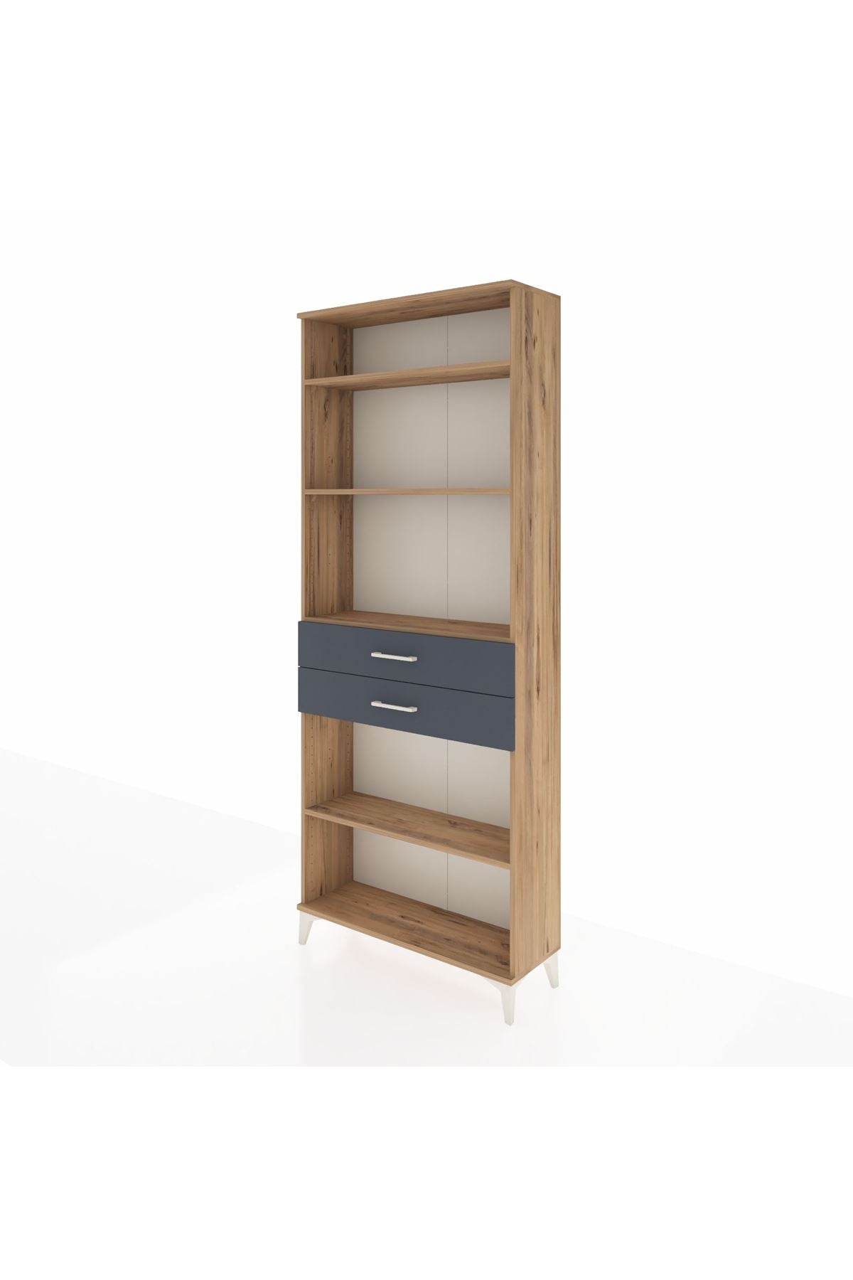 Arges Dolap 4 Raflı 2 Çekmeceli 88x30x221 - S30M189V8A