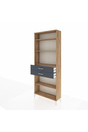 Arges Dolap 4 Raflı 2 Çekmeceli 88x30x221 - S30M189V8A