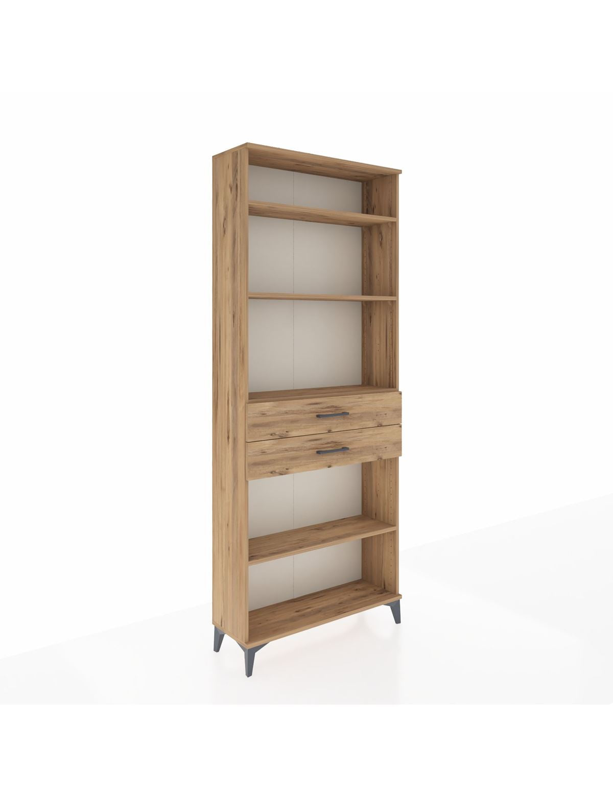 Arges Dolap 4 Raflı 2 Çekmeceli 88x30x221 - S30M189V9A