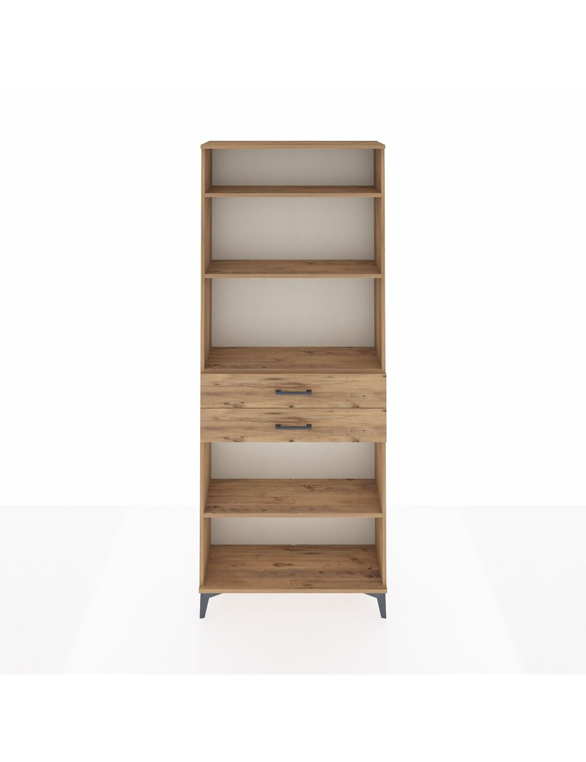 Arges Dolap 4 Raflı 2 Çekmeceli 88x30x221 - S30M189V9A