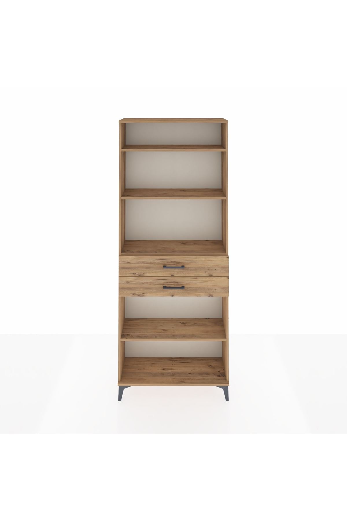 Arges Dolap 4 Raflı 2 Çekmeceli 88x30x221 - S30M189V9A